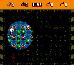 Super Bomberman (USA) In game screenshot